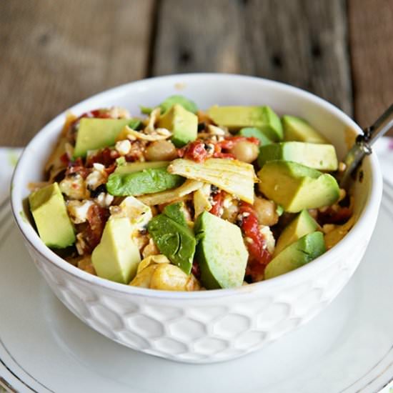 Avocado Marinated Salad