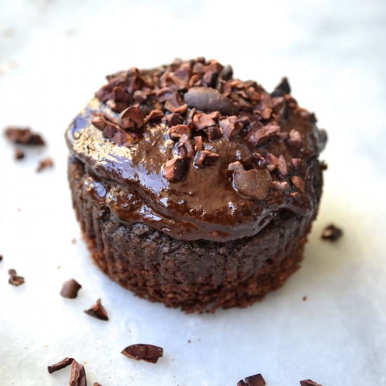Coconut Hostess Cupcakes (Vegan)