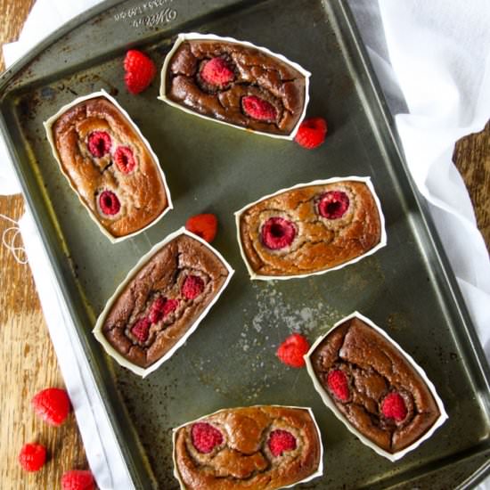 Peanut Butter Raspberry Bread