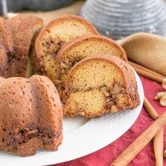 Sour Cream Streusel Coffee Cake