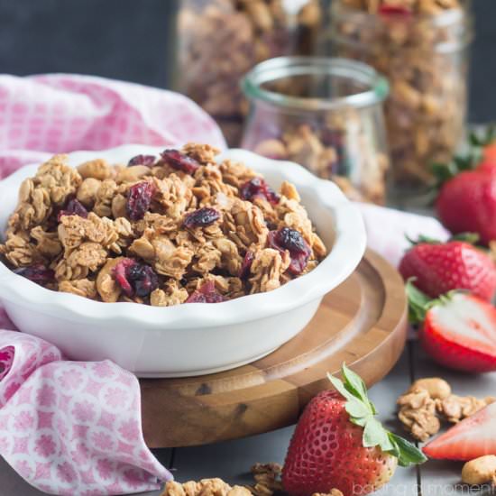 PB&J Granola
