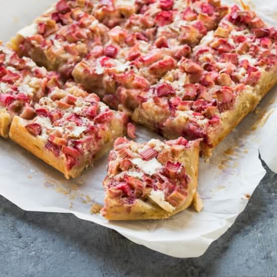 Rhubarb Bars