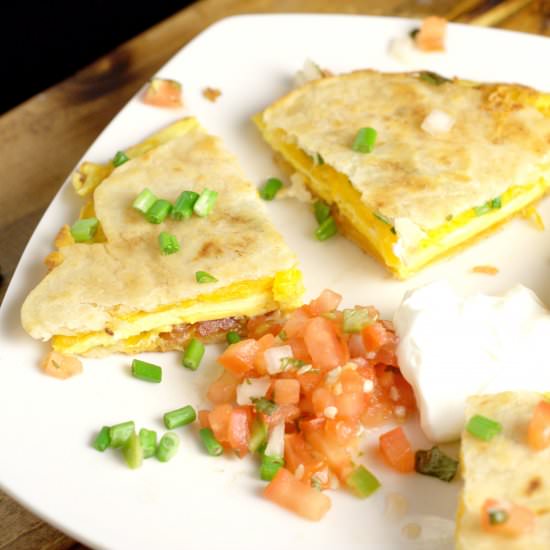 Breakfast Quesadillas