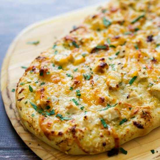 Pesto Chicken Flatbread