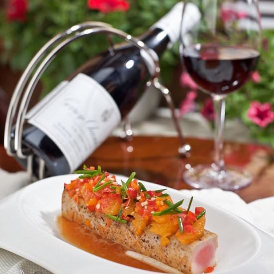 Tuna with Citrus Dressing