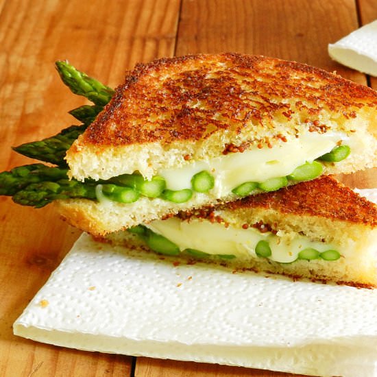 Asparagus Grilled Cheese Sandwich