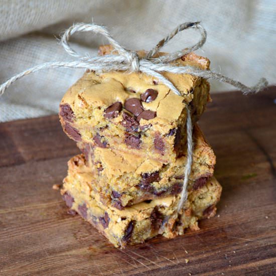 Chocolate Chip Blondies