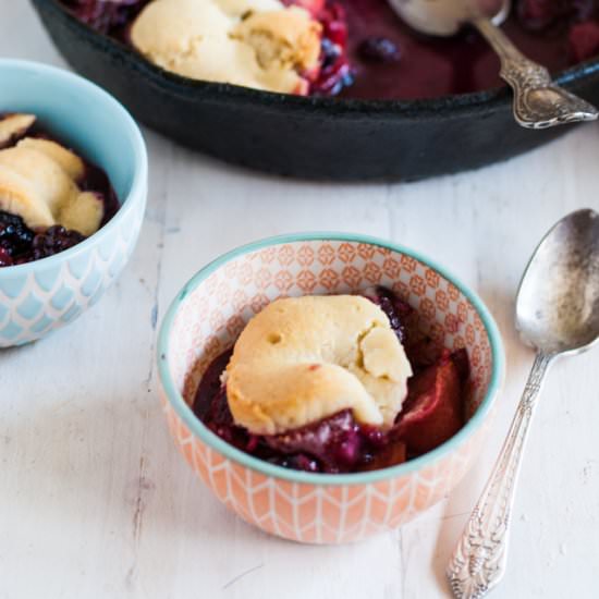 Berry Cobbler w Sugar Cookie Crust