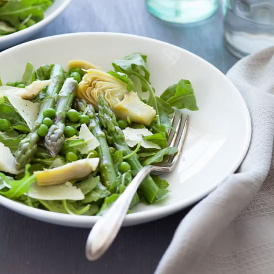 Spring Asparagus & Artichoke Salad