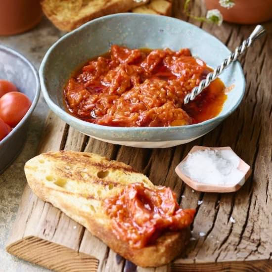 Saffron Tomato Confit