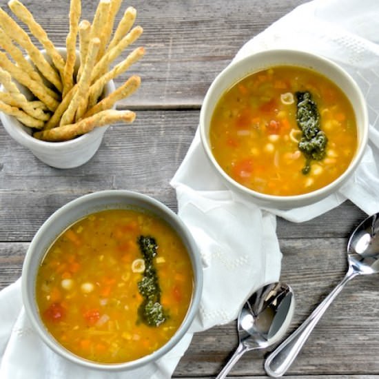 Bean and Pasta Soup