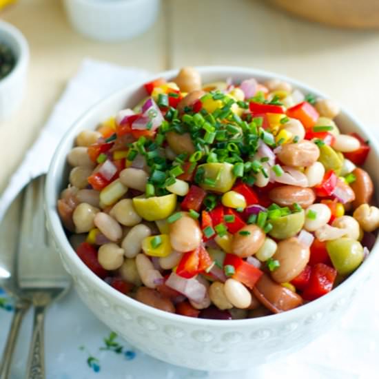 Easy Bean Salad