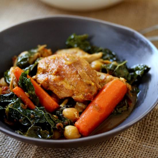 Moroccan Chicken Tagine