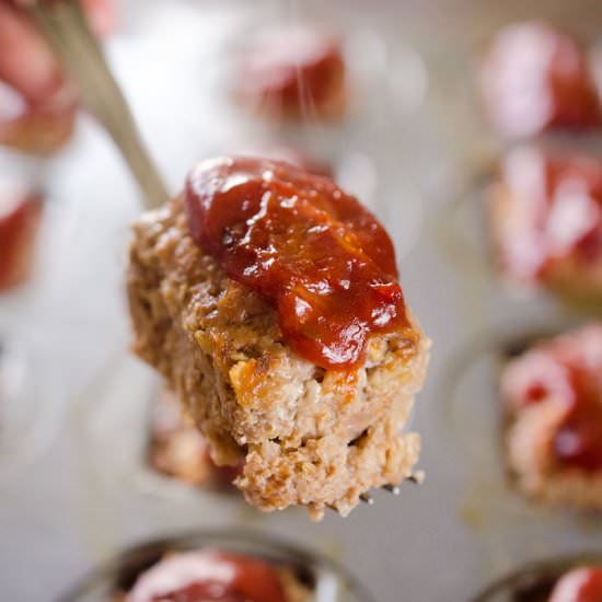 Skinny Mini Chipotle Meatloaves
