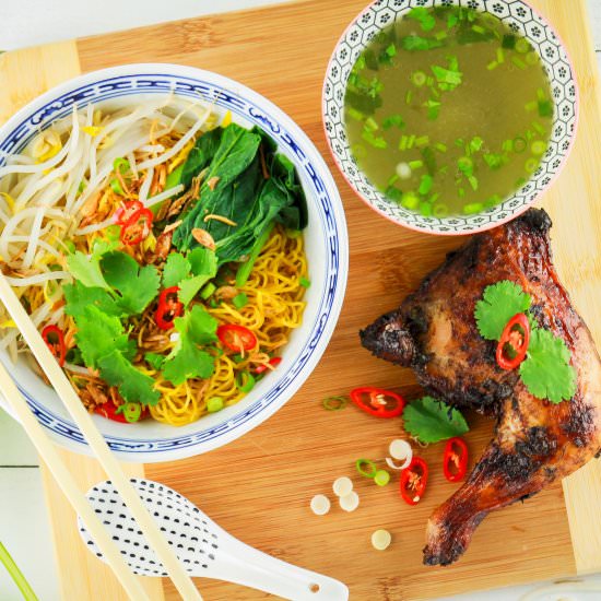Vietnamese Noodle & Grilled Chicken