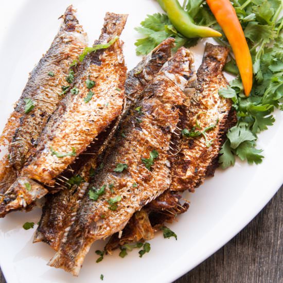 Crispy Fried Sardines