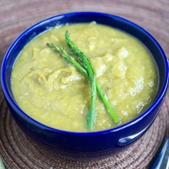 Asparagus Bacon Soup