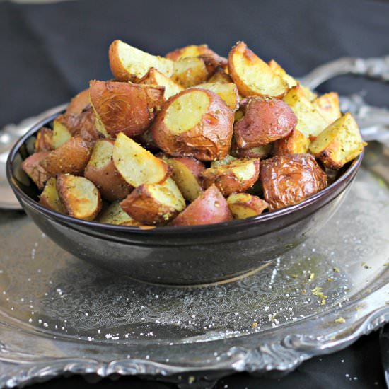 Roasted Rosemary Thyme Red Potatoes