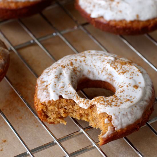 Vegan Baked Red Lentil Doughnuts