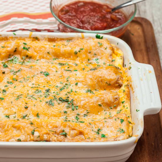 Breakfast Enchilada Bake