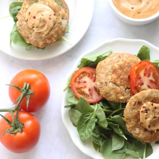 Asian Tuna Burgers