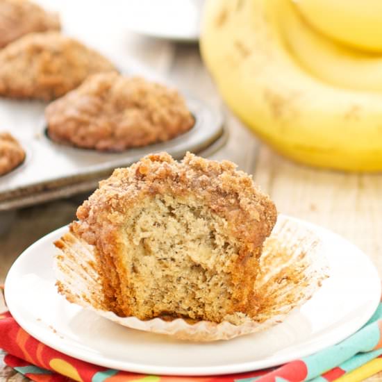 Banana Crumb Muffins