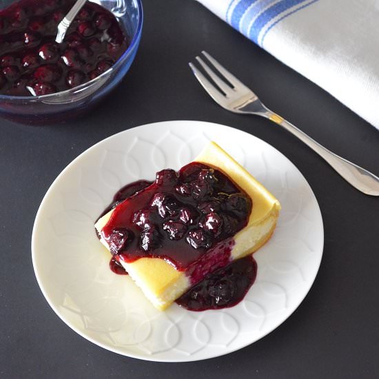 Baked Ricotta Cheese Blintzes