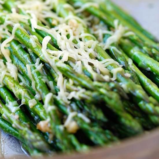 Skillet Parmesan Asparagus
