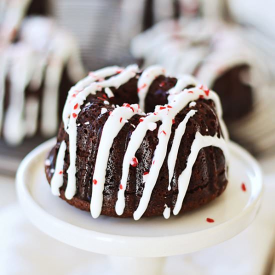 Mini Chocolate Bundt Cake
