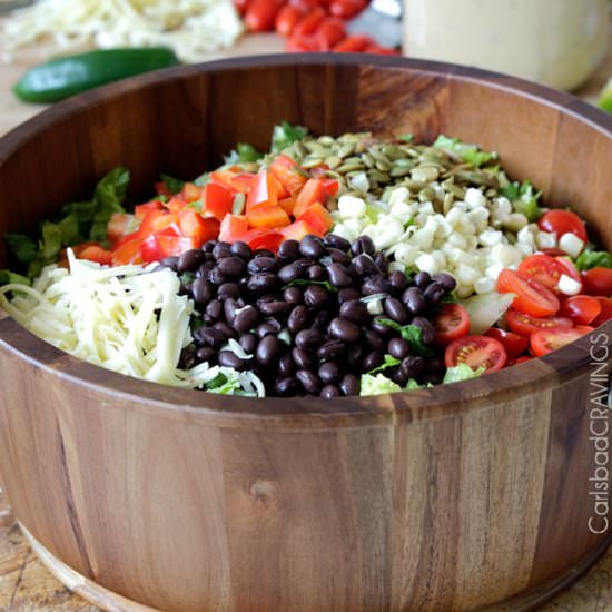Southwest Pepper Jack Salad