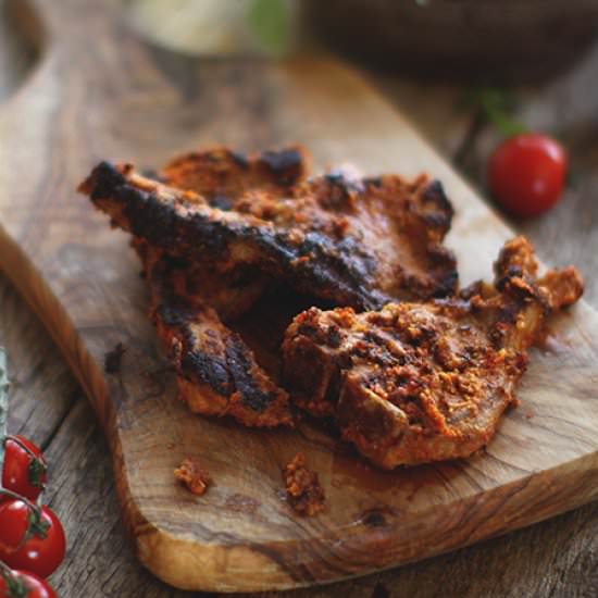Spicy Lamb Chops