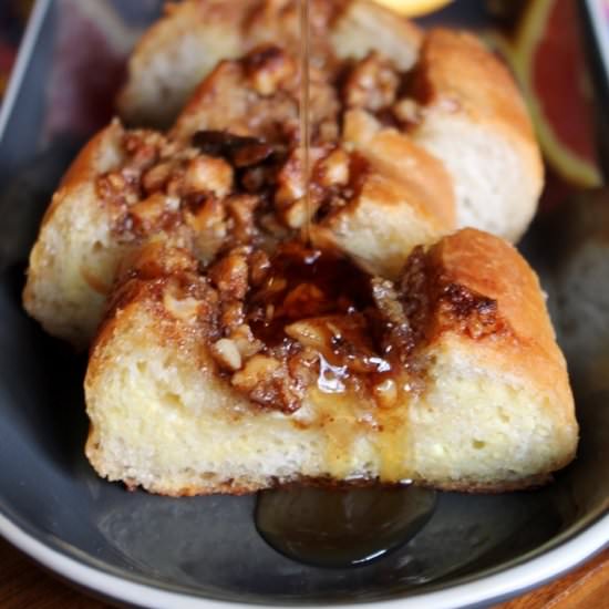 Baked French Toast Boats