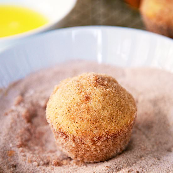 Cinnamon Sugar Doughnut Muffins