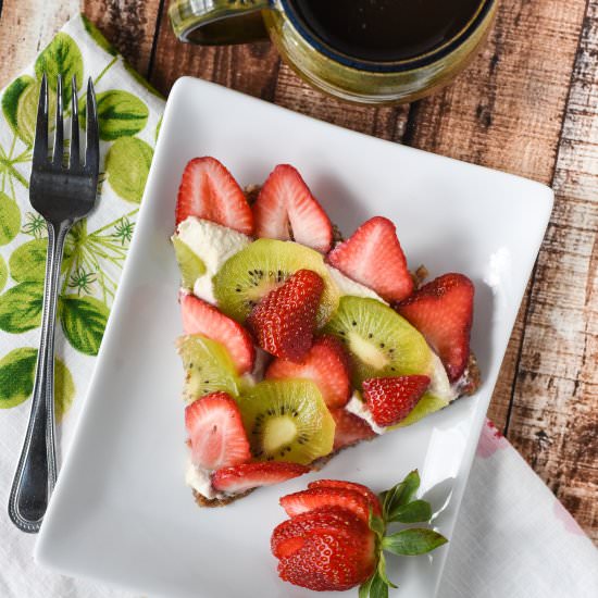 Raw Strawberry Tart