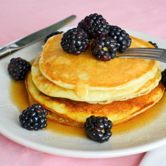 Lemon Ricotta Pancakes