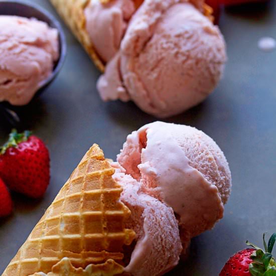 Strawberry Ice cream