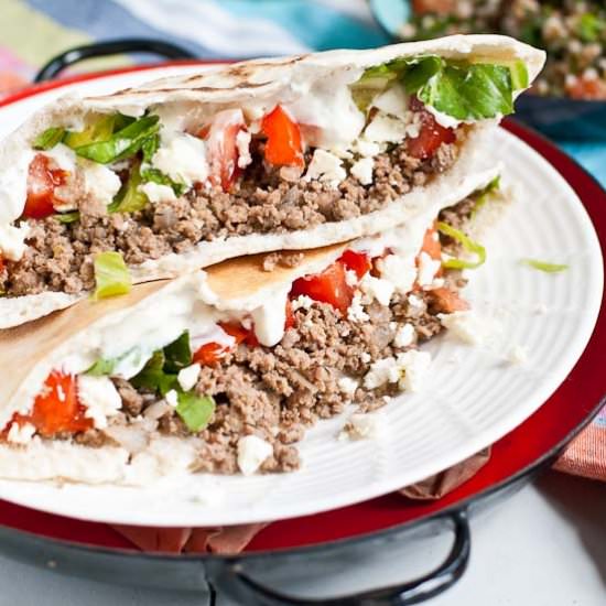 Ground Beef Gyros