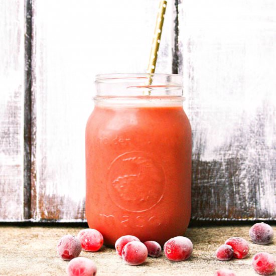 Paleo Coconut Cranberry Smoothie