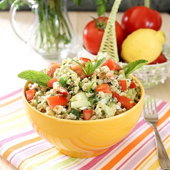Greek Style Tabbouleh