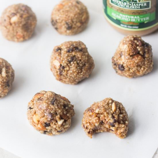 Almond Quinoa Energy Balls
