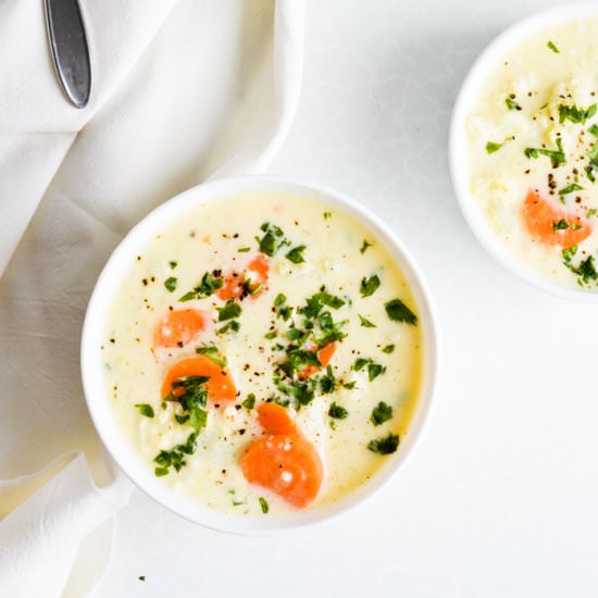 Cauliflower Millet Soup
