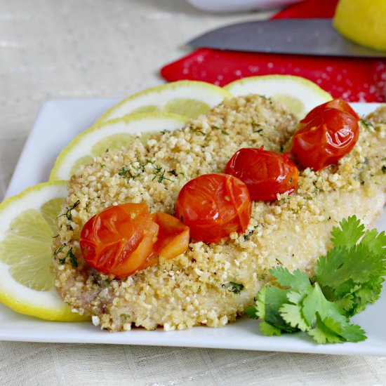 Baked Garlic & Dill Tilapia