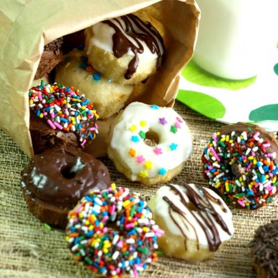 Baked Mini Doughnuts
