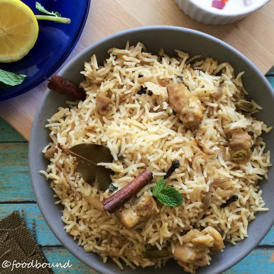 Easy Chicken Pilaf | Chicken Pulao