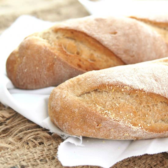 Rye Baguette