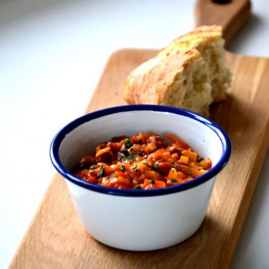 Borlotti Minestrone Hotpot