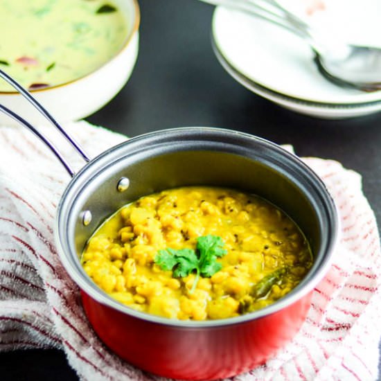 Healthy Bottle Gourd Lentil Curry