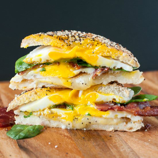 Breakfast Grilled Cheese Sandwich