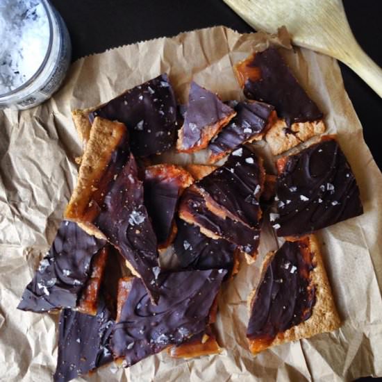 Mexican Hot Chocolate Toffee Crack