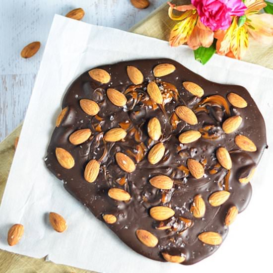 Dulce de Leche Dark Chocolate Bark